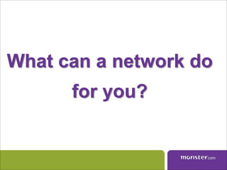 Networking for Career Success | PPTX