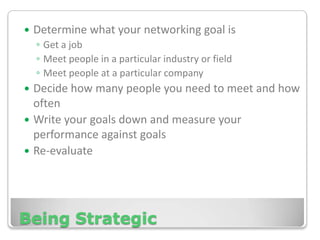 It shouldn’t be about arm twisting or selling…It should be about building relationshipsNetworking = Manipulation