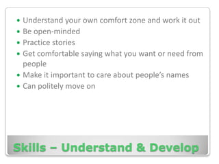 85% of people who network have no goal, strategy  or idea of what they want to achieve.Goals are key to success.Networking is a waste of time
