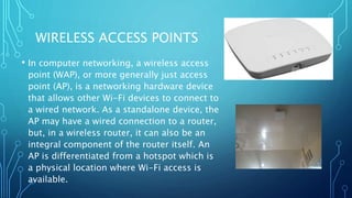 Networking hardware | PPTX