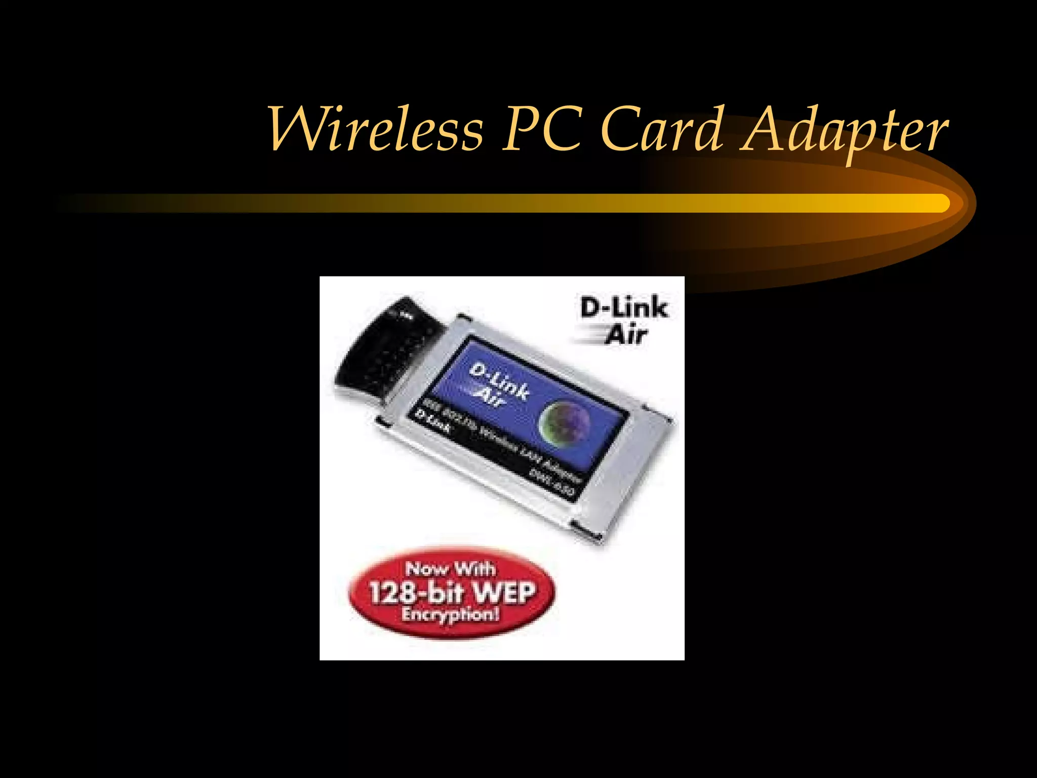 Wireless PC Card Adapter 