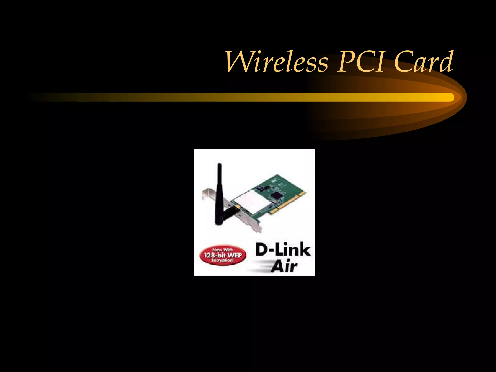 Wireless PCI Card 