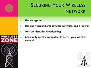 Hardening Your NetworkUsing a FirewallDisabling unnecessary servicesPatching your servers