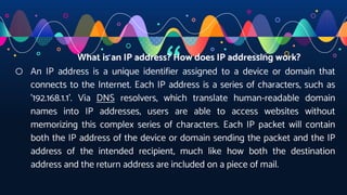 Networking infrastructure | PPTX