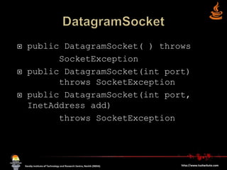 Networking in Java | PPTX