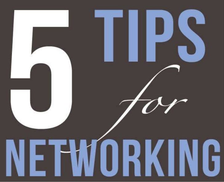 5 Tips for Networking