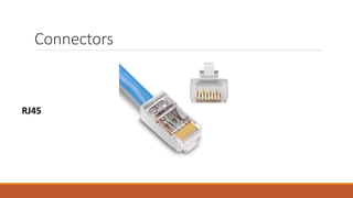 Connectors
RJ45
 