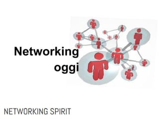 Networking
      oggi
 