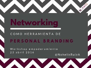Networking como Herramienta de Personal Branding