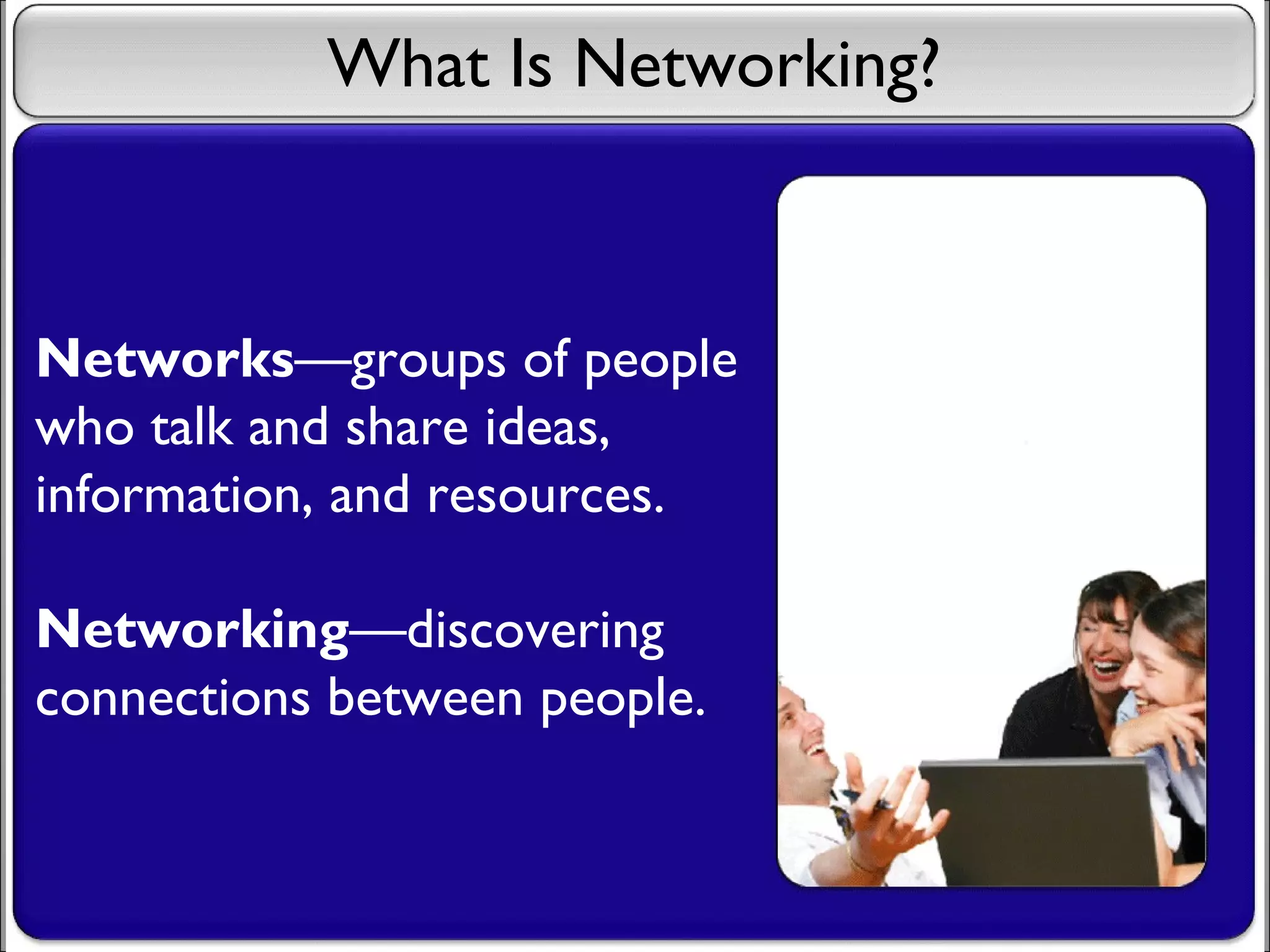 Networking powerpoint | PPT | Career Advice | Careers