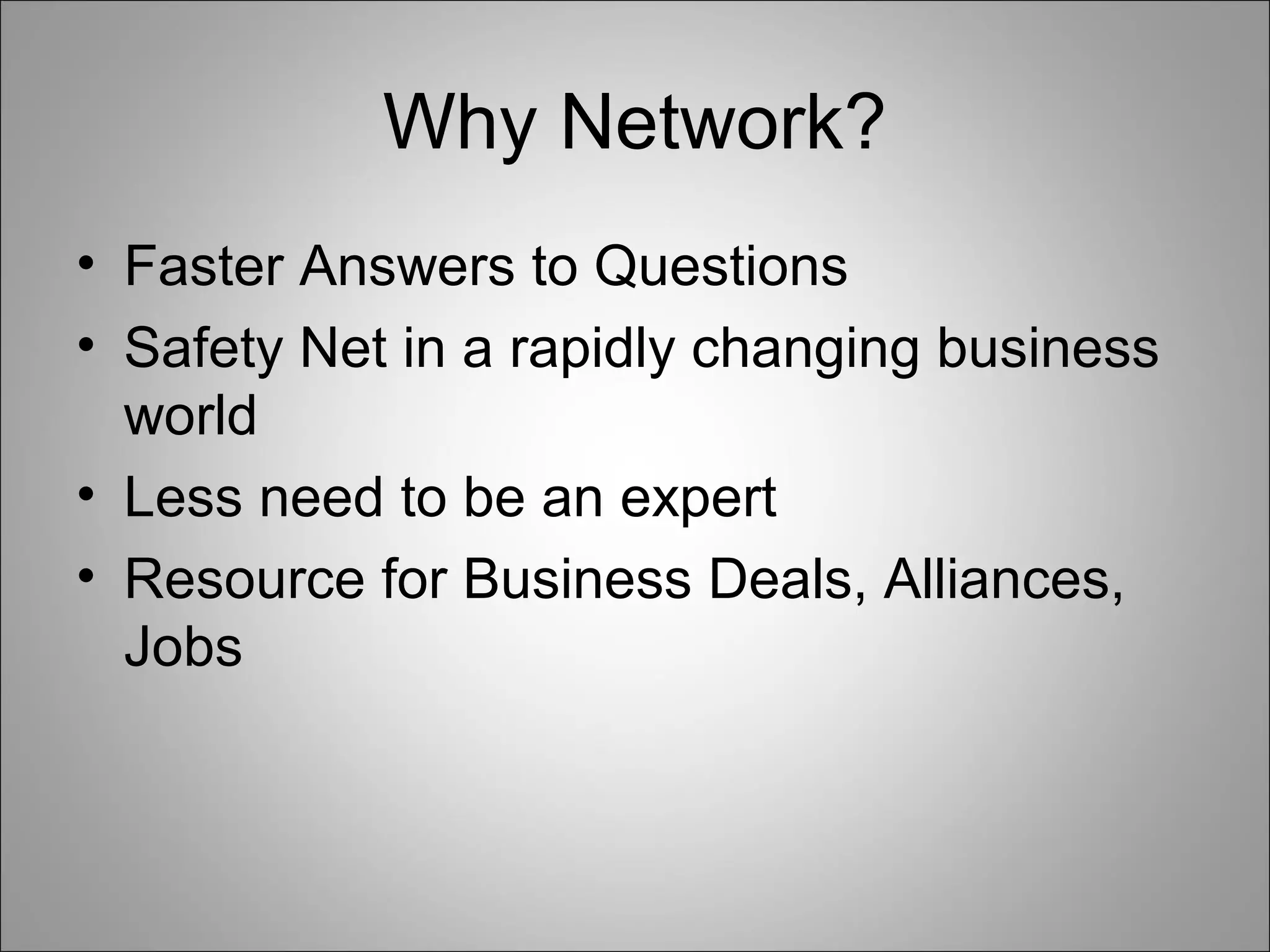 Networking powerpoint | PPT | Career Advice | Careers