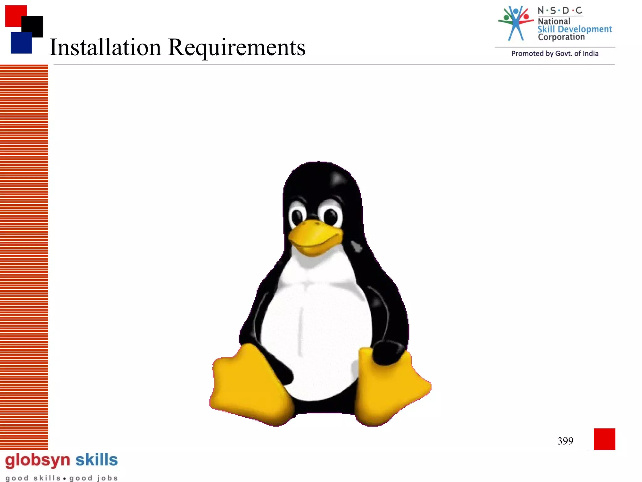 Installation Requirements

399

 