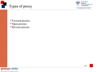 Types of proxy

Forward proxies
Open proxies
Reverse proxies

273

 