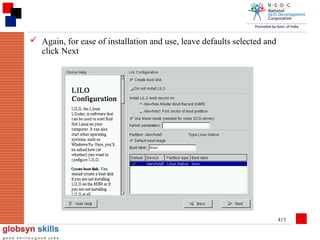  Again, for ease of installation and use, leave defaults selected and
click Next

413

 
