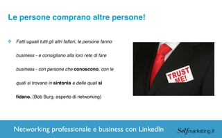 Networking Professionale e Business con LinkedIn