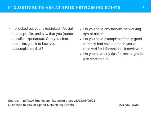 networking questions questions to ask in an informational interview