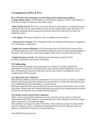 The Internet Protocol version 4 (IPv4) | PDF