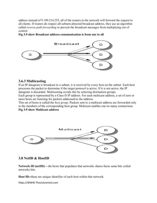 The Internet Protocol version 4 (IPv4) | PDF