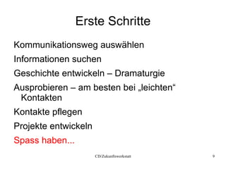 Wissen über eigene Ziele und Struktur 