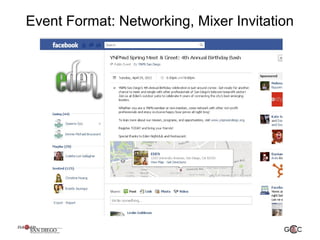 Event Format: Networking, Mixer Invitation
 