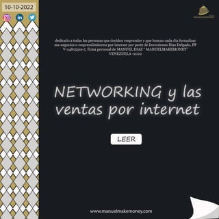 NETWORKING y las ventas online en Venezuela.pdf