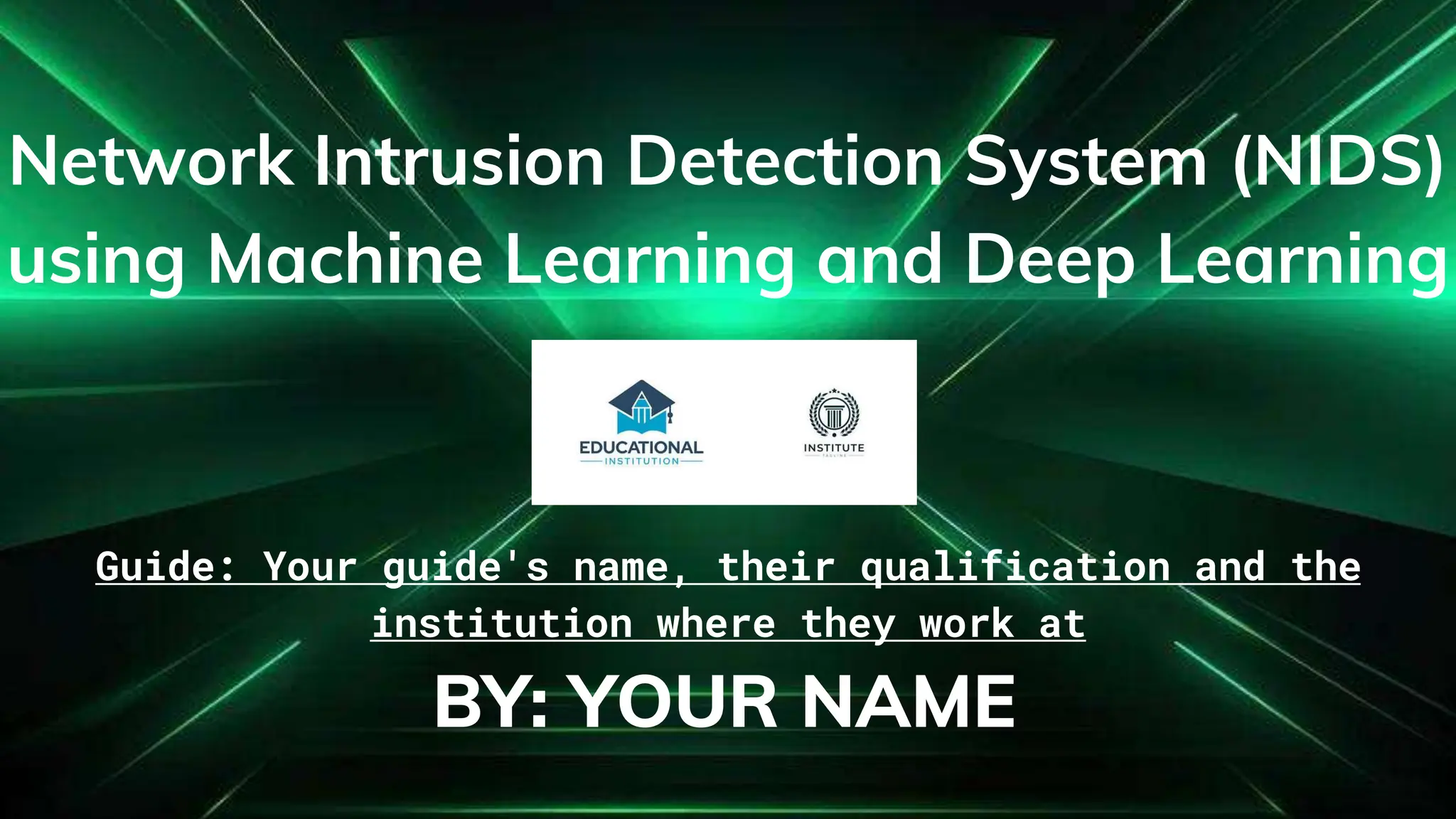 Network Intrusion Detection System Using Machine Learning and Deep ...