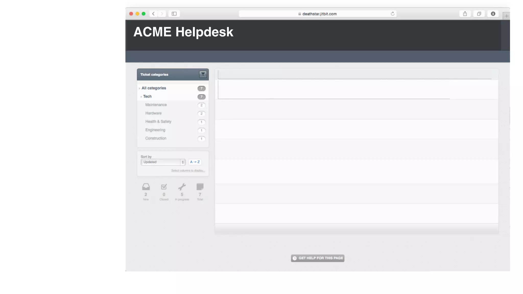 ACME Helpdesk
 