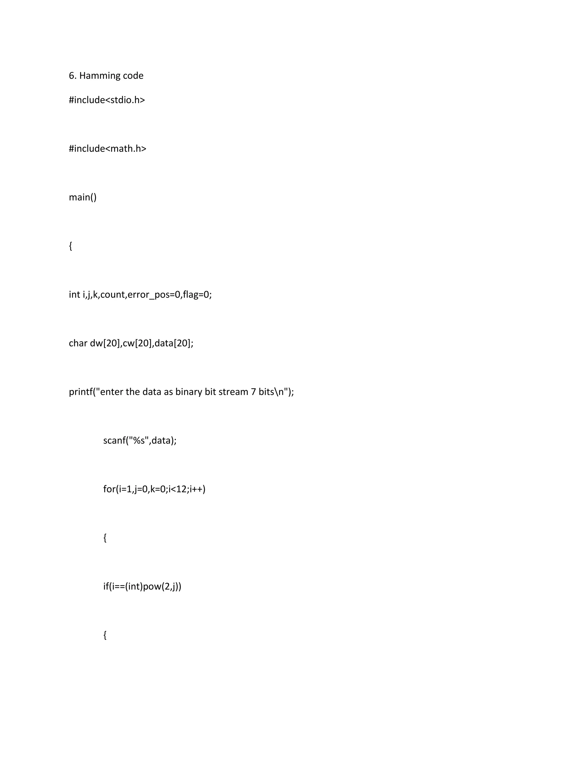 Network lap pgms 7th semester