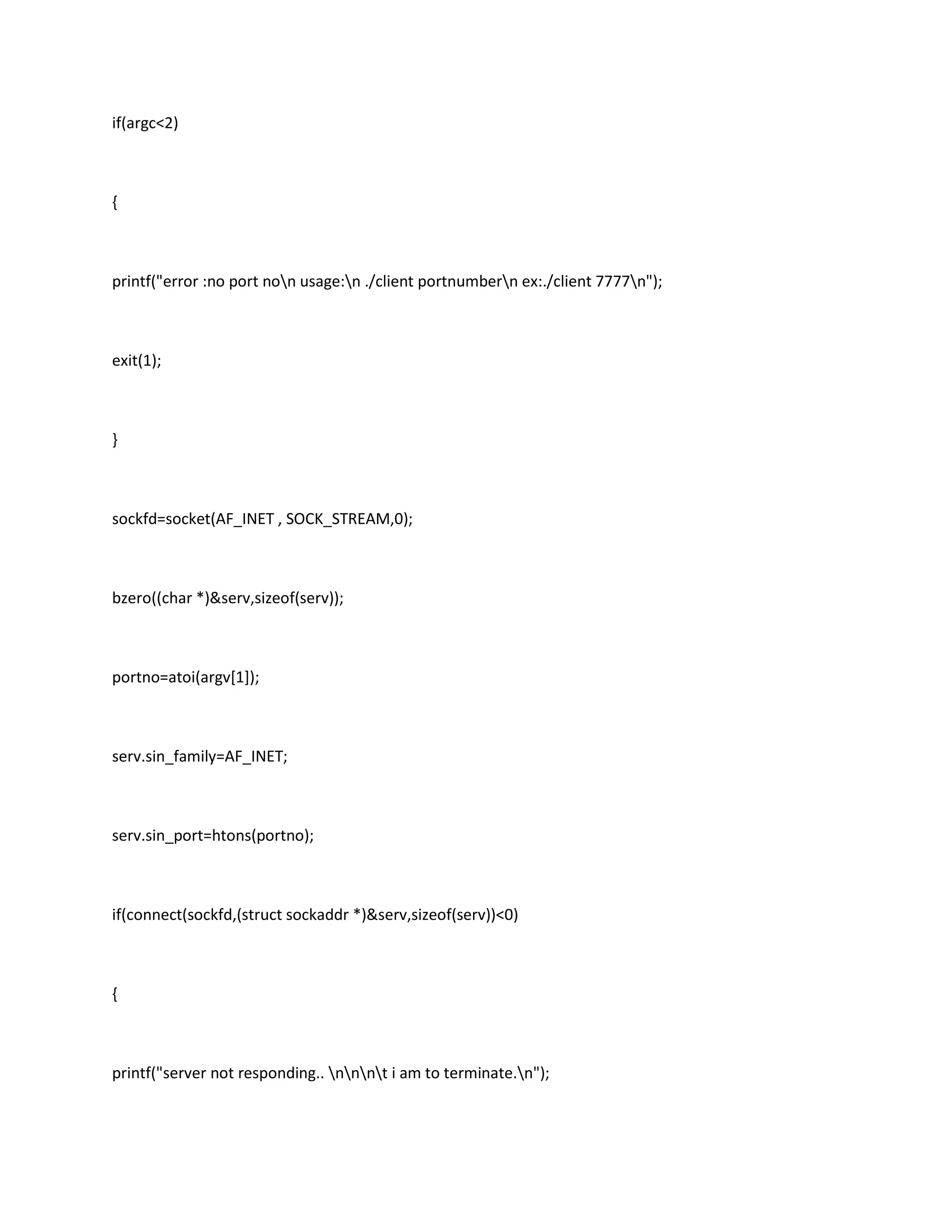 Network lap pgms 7th semester