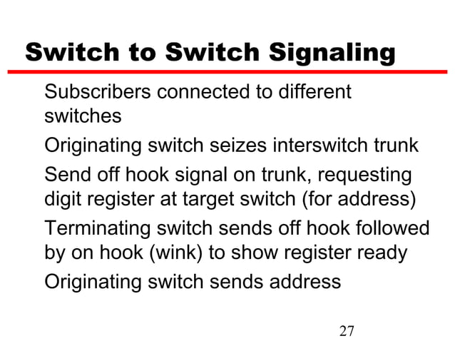 Network layer and circuit switching | PPT