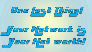 5 Dos and 5 Don'ts of Networking!