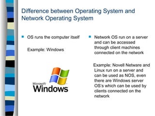 Network operating systems | PPT