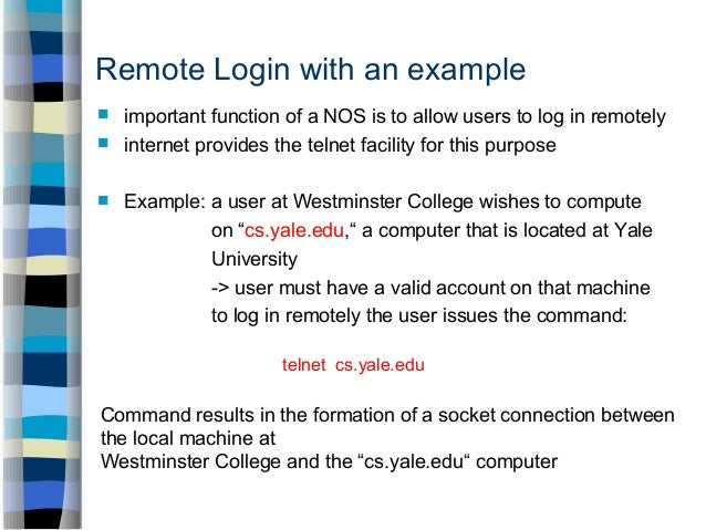 networking log