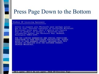 Press Page Down to the Bottom
 