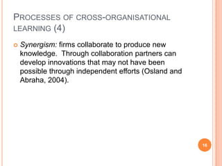 Network organisations11