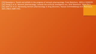 Network Pharmacology : The Future of Drug Discovery in the AI Era (2025 ...