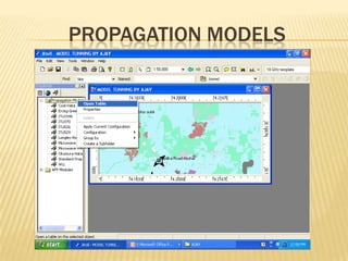 PROPAGATION MODELS
 