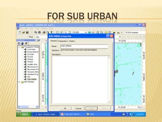 FOR SUB URBAN
 