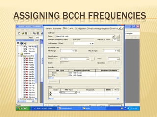 ASSIGNING BCCH FREQUENCIES
 