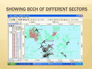 SHOWING BCCH OF DIFFERENT SECTORS
 