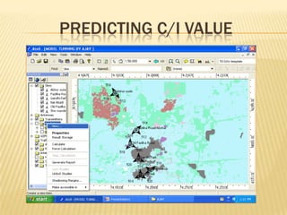PREDICTING C/I VALUE
 