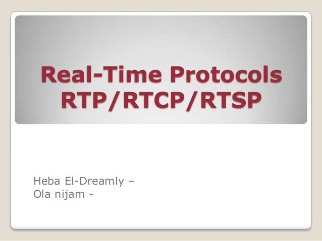 Rip Rtcp Rtsp