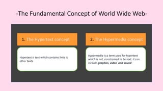 HTTP & WWW | PPTX | Internet | Computing
