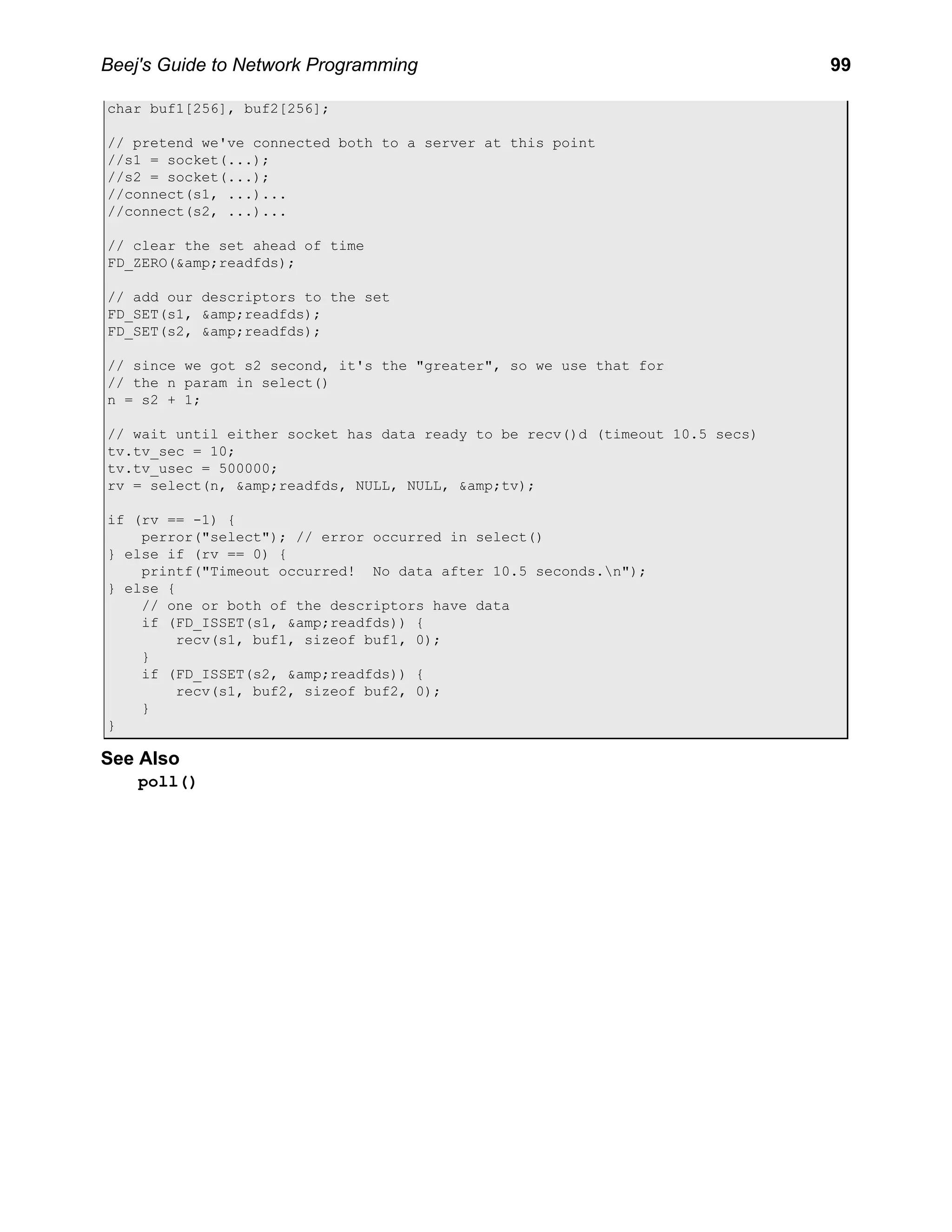 Network Programming