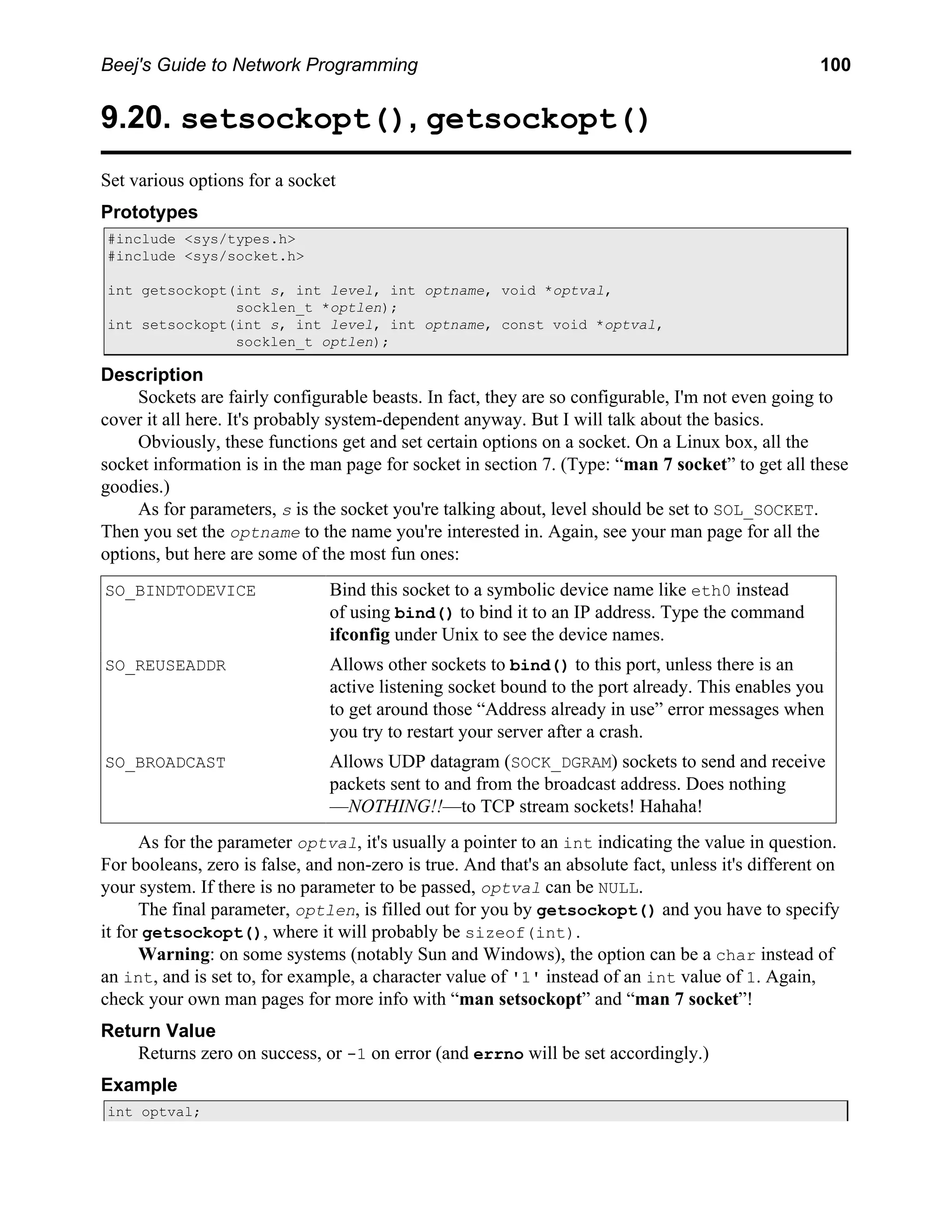Network Programming