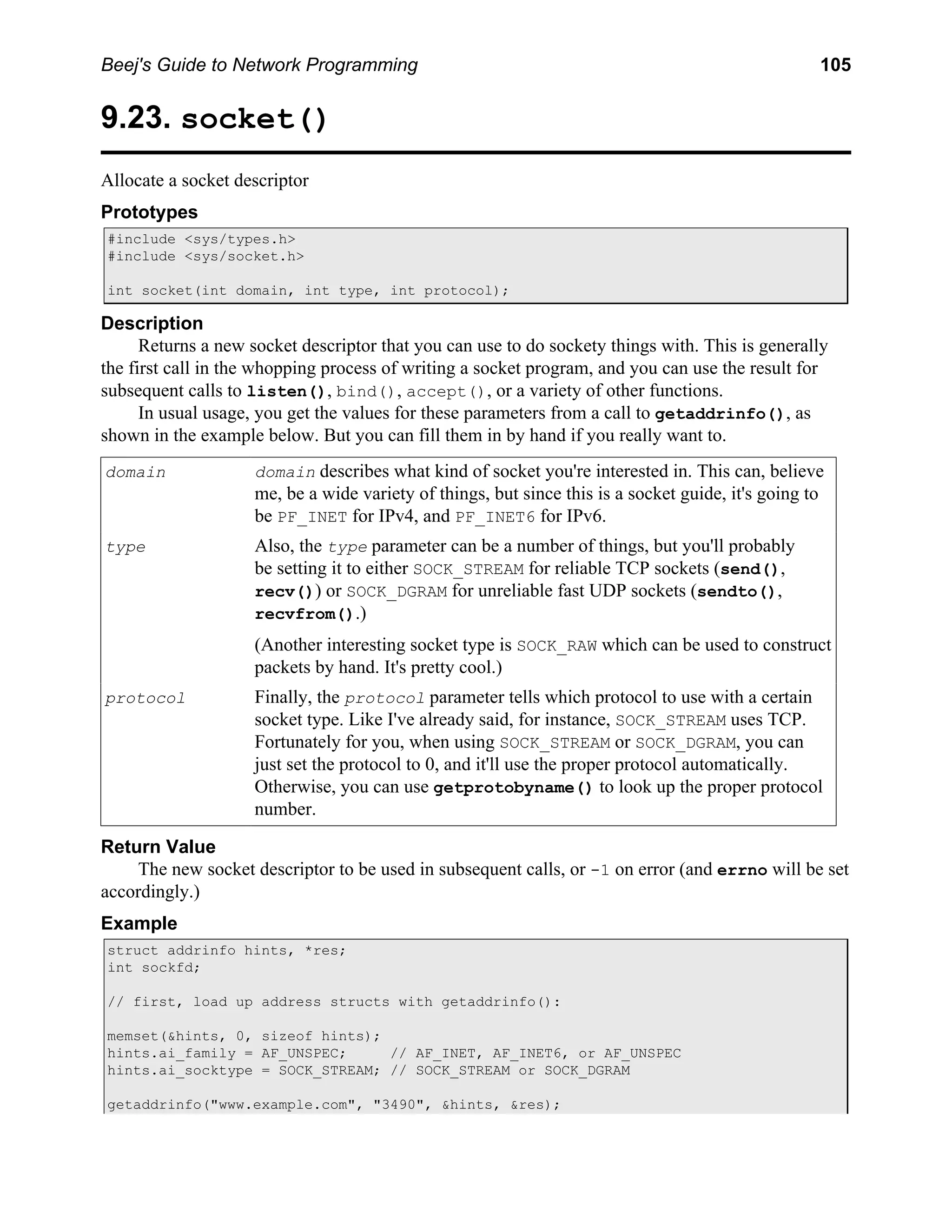 Network Programming