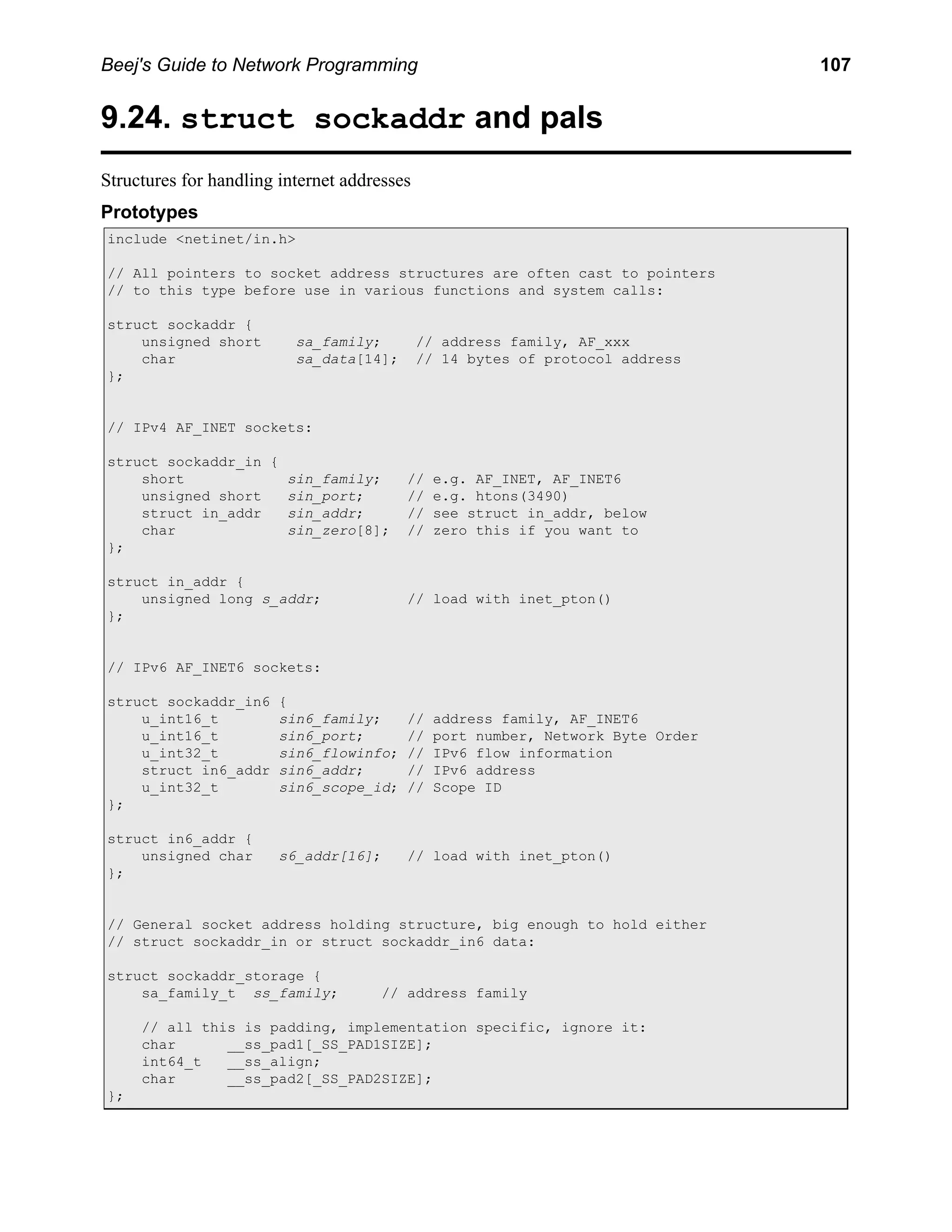 Network Programming