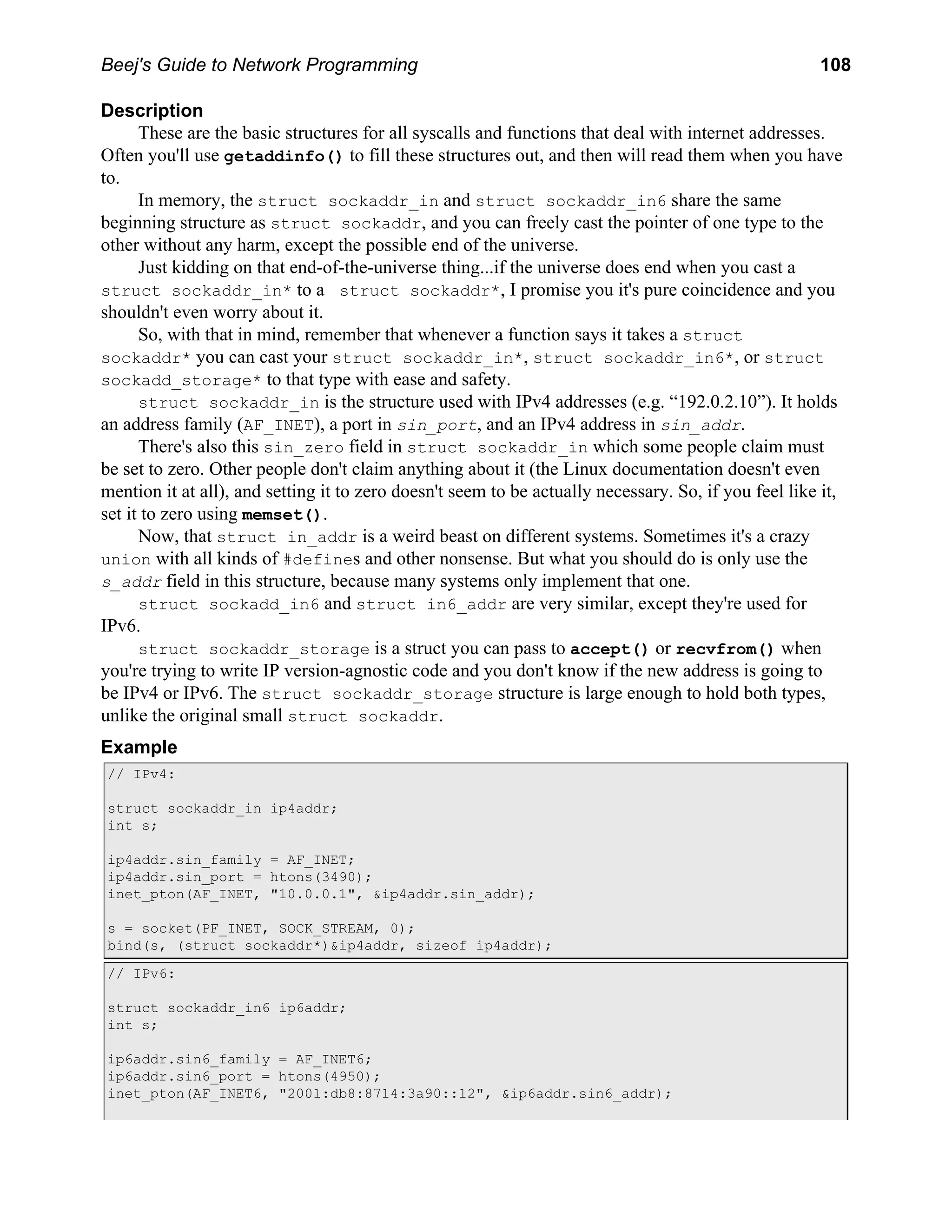 Network Programming