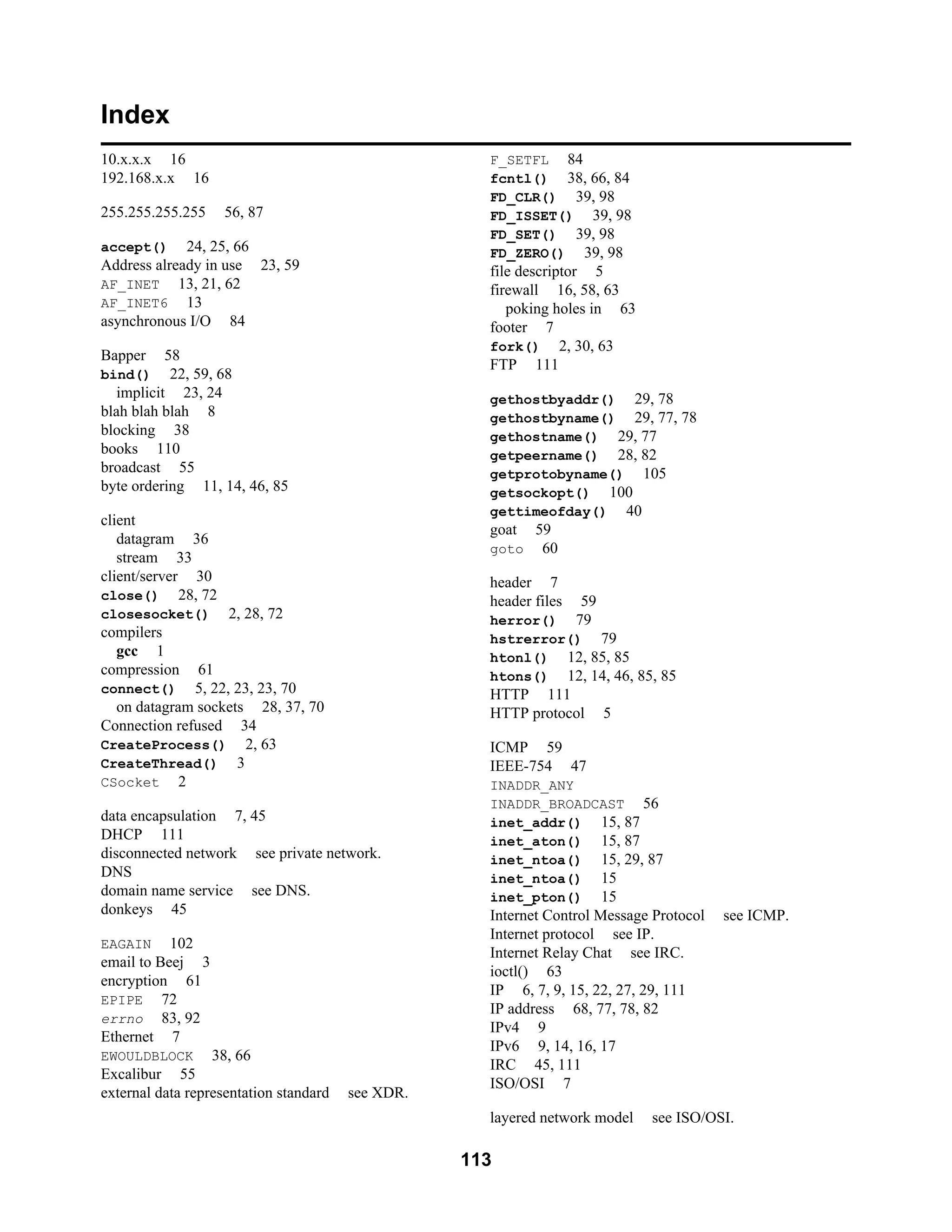 Network Programming