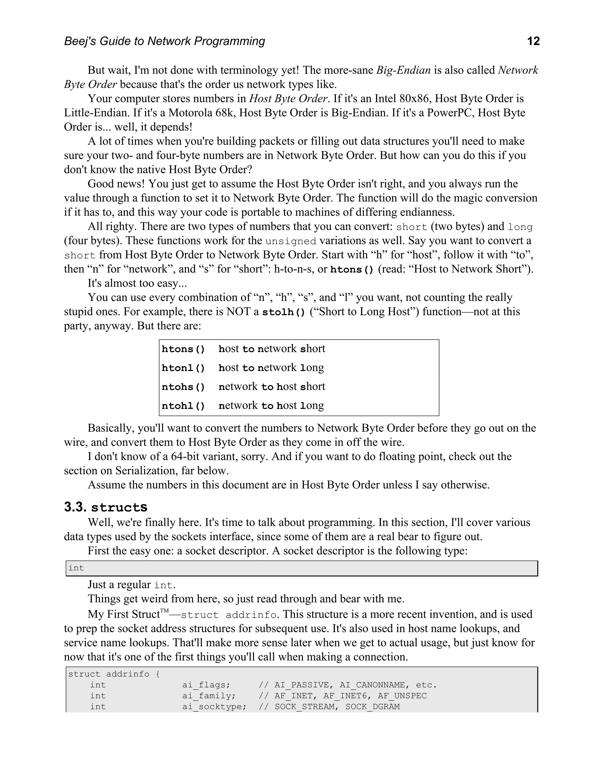 Network Programming
